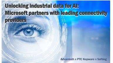 Unlocking industrial data for AI: Microsoft partners with leading connectivity providers